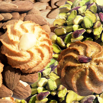 Ricci di Mandorla e Pistacchio