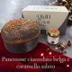Panettone cioccolato belga e caramello salato